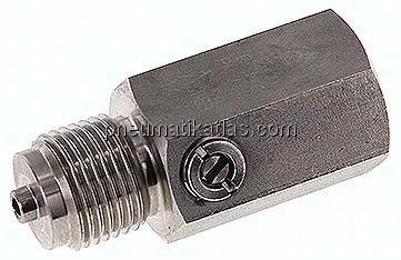 Manometer-Stoßminderer G 1/2", 1.4571