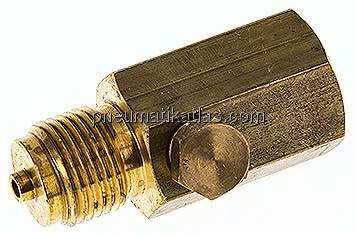 Manometer-Stoßminderer G 1/2", Messing