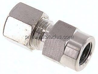 Manometer-Schneidringverschr. G 1/4"-10 L (M16x1,5), Klemmring 1.4571 (NC)