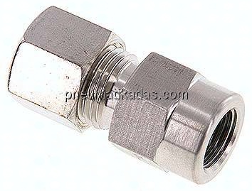 Manometer-Schneidringverschr. G 1/4"-10 L (M16x1,5), Klemmring 1.4571 (NC)