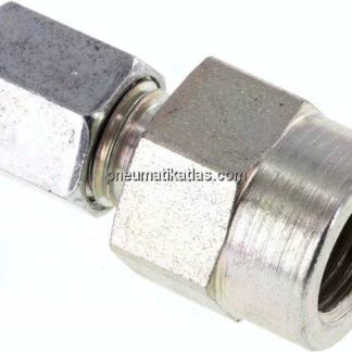 Manometer-Schneidringverschr. G 1/4"-6 L (M12x1,5), Stahl verzinkt