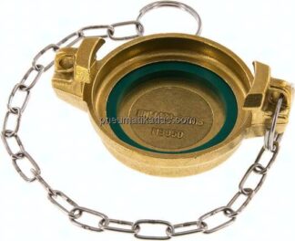 Tankwagenkupplung Verschlussdeckel, Messing für VK 50 MS