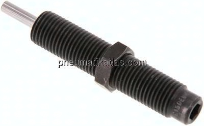 ACE-Stoßdämpfer, M 14x1,5, selbsteinstellend, Hub 12,7 mm
