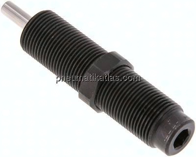 ACE-Stoßdämpfer, M 20x1,5, selbsteinstellend, Hub 12,7 mm