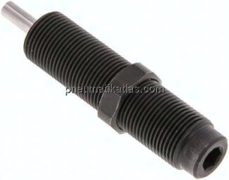 ACE-Stoßdämpfer, M 20x1,5, selbsteinstellend, Hub 12,7 mm
