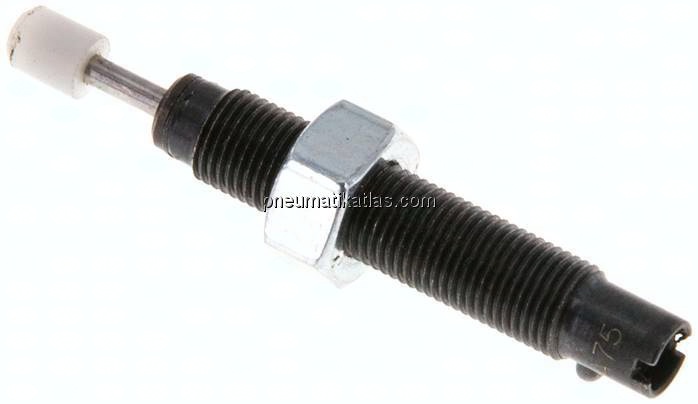 ACE-Stoßdämpfer, M 5x0,5, selbsteinstellend, Hub 4,1 mm