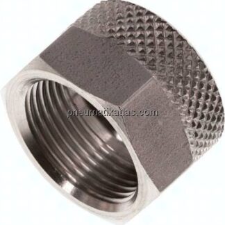 CK-Überwurfmutter 12x10mm(M 16x1), 1.4571