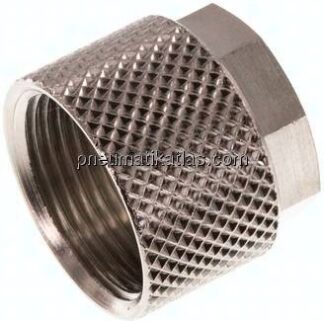 CK-Überwurfmutter 12x10mm(M 16x1), Messing vernickelt