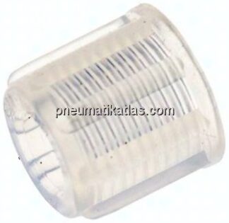 Überwurfmutter 6x4mm(M 10x1), PFA