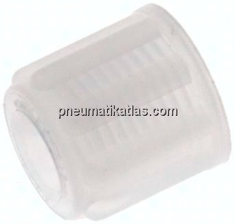 Überwurfmutter 6x4mm(M 10x1), PVDF