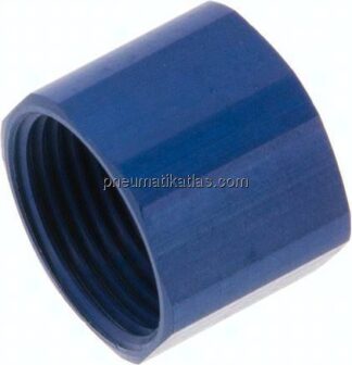 CK-Überwurfmutter 10x8mm(M 14x1), Aluminium