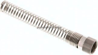 CK-Überwurfmutter 10x8mm(M 14x1), Messing vernickelt Knickschutz