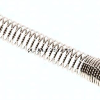 CK-Überwurfmutter 10x8mm(M 14x1), Messing vernickelt Knickschutz