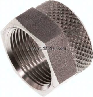 CK-Überwurfmutter 10x8mm(M 16x1), 1.4571