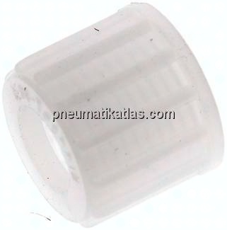 Überwurfmutter 10x8mm(M 16x1,5), PVDF
