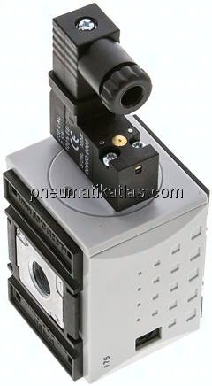 FUTURA 3/2-Wege Magnetventil (NC), G 1/4", 230 V AC, Futura 1