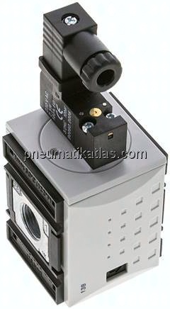 FUTURA 3/2-Wege Magnetventil (NC), G 3/8", 230 V AC, Futura 1