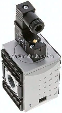FUTURA 3/2-Wege Magnetventil (NC), G 3/8", 24 V DC, Futura 1
