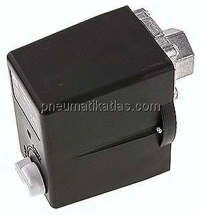 Kompressor-Druckschalter G 1/2", 12 - 35 bar (mit Schalter)