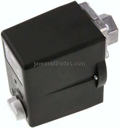 Kompressor-Druckschalter G 1/2", 1,3 - 6 bar (mit Schalter)