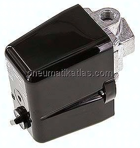Kompressor-Druckschalter G 1/2", 4 - 11 bar (mit Schalter)
