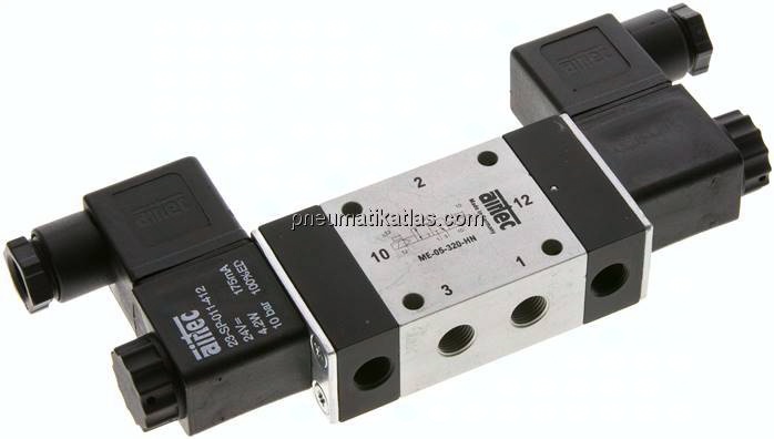 3/2-Wege Magnetimpulsventil mit Fremdluftanschluss, G 1/8"