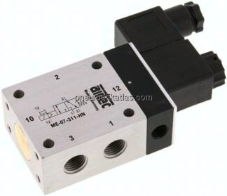 3/2-Wege Magnetventil mit Fremdluftanschluss, G 1/4"