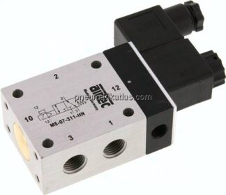 3/2-Wege Magnetventil mit Fremdluftanschluss, G 1/4"