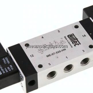 5/2-Wege Magnetimpulsventil mit Fremdluftanschluss, G 1/4"