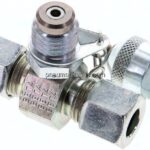 Messanschluss M16x2, 10 L (M16x1,5)-HD-Verschraubung, Stahl verzinkt