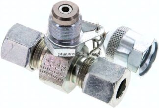 Messanschluss M16x2, 10 L (M16x1,5)-HD-Verschraubung, Stahl verzinkt