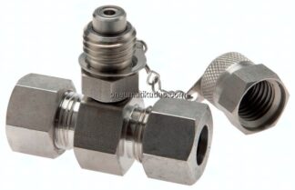 Messanschluss M16x2, 10 S (M18x1,5)-HD-Verschraubung, 1.4571