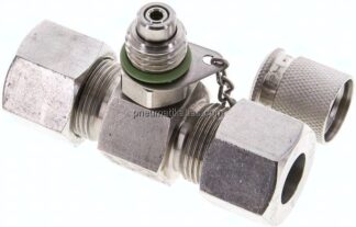 Messanschluss M16x2, 14 S (M22x1,5)-HD-Verschraubung, 1.4571