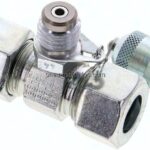 Messanschluss M16x2, 15 L (M22x1,5)-HD-Verschraubung, Stahl verzinkt