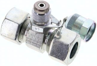 Messanschluss M16x2, 15 L (M22x1,5)-HD-Verschraubung, Stahl verzinkt
