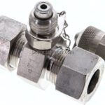 Messanschluss M16x2, 15 L (M22x1,5)-HD-Verschraubung, 1.4571