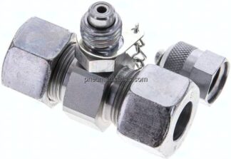 Messanschluss M16x2, 16 S (M24x1,5)-HD-Verschraubung, Stahl verzinkt