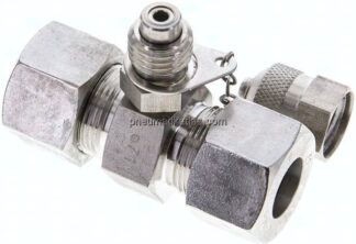 Messanschluss M16x2, 16 S (M24x1,5)-HD-Verschraubung, 1.4571