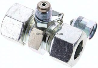 Messanschluss M16x2, 20 S (M30x2)-HD-Verschraubung, Stahl verzinkt