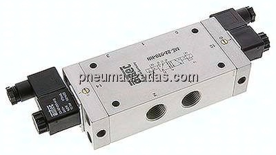 5/2-Wege Magnetimpulsventil mit Fremdluftanschluss, G 1/2"