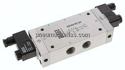 5/2-Wege Magnetimpulsventil mit Fremdluftanschluss, G 1/2"