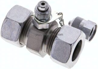 Messanschluss M16x2, 22 L (M30x2)-HD-Verschraubung, Stahl verzinkt