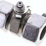 Messanschluss M16x2, 25 S (M36x2)-HD-Verschraubung, Stahl verzinkt