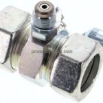 Messanschluss M16x2, 28 L (M36x2)-HD-Verschraubung, Stahl verzinkt