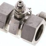 Messanschluss M16x2, 28 L (M36x2)-HD-Verschraubung, 1.4571