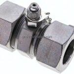 Messanschluss M16x2, 30 S (M42x2)-HD-Verschraubung, Stahl verzinkt