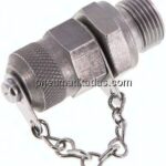 Messanschluss M16x2 - G 3/8" (AG), Stahl verzinkt