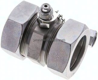 Messanschluss M16x2, 42 L (M52x2)-HD-Verschraubung, Stahl verzinkt