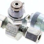 Messanschluss M16x2, 6 L (M12x1,5)-HD-Verschraubung, Stahl verzinkt