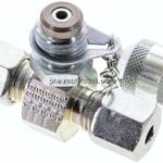 Messanschluss M16x2, 6 S (M14x1,5)-HD-Verschraubung, Stahl verzinkt